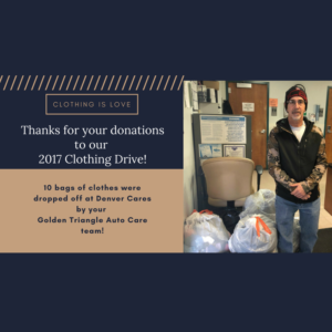 2017 Clothing Drive Success