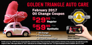 February 2017 Oil Chainge Coupon