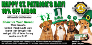 St. Patrick's Day - Week - Labor Deal