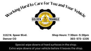 We Work Hard to Care for You and Your Car | Extra Wipe Downs during Covid by Golden Triangle Auto Care