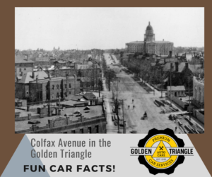 Golden Triangle Auto Care Fun Car Facts Colfax Avenue Denver CO