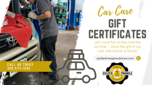 Let's have fun on the road this summer, share car care gift certificates with friends and family