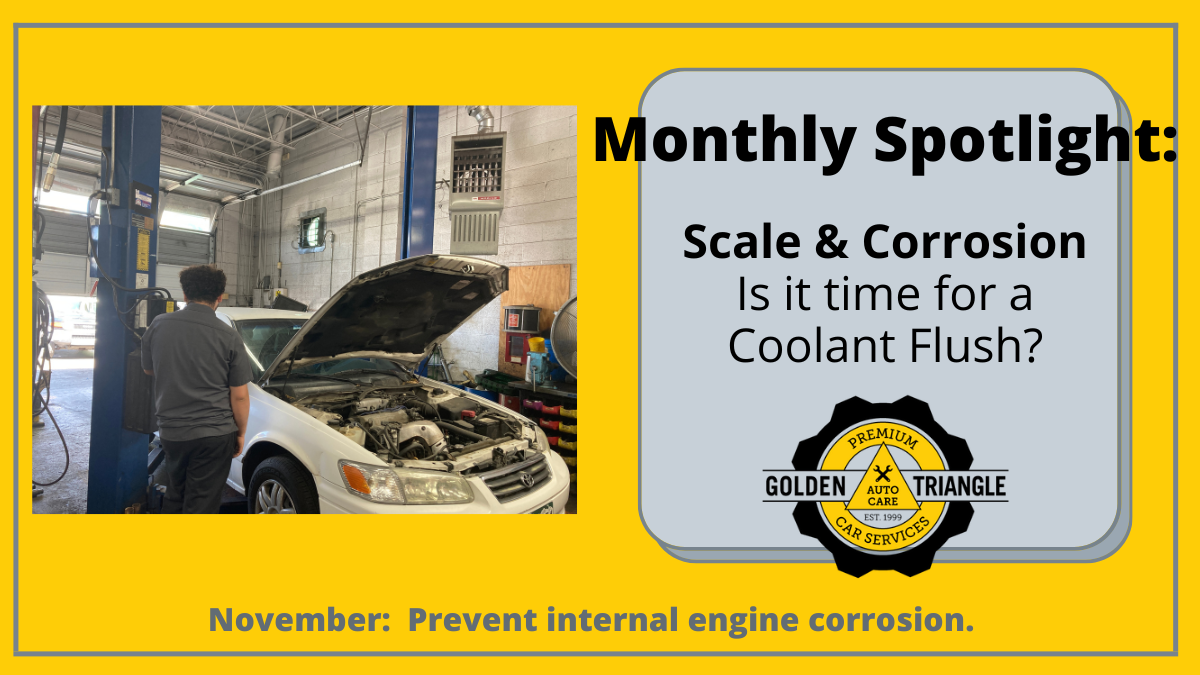 Is it time for a coolant flush on your car or truck? Call Golden Triangle Auto Care Denver