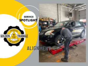 Hunter Front End Alignment at Golden Triangle Auto Care Denver CO